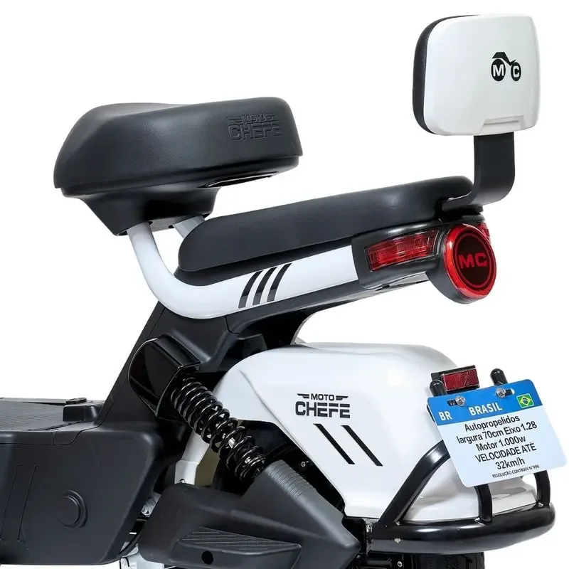 BOB 1000W — scooter elétrica MotoChefe em Bauru, foto 3