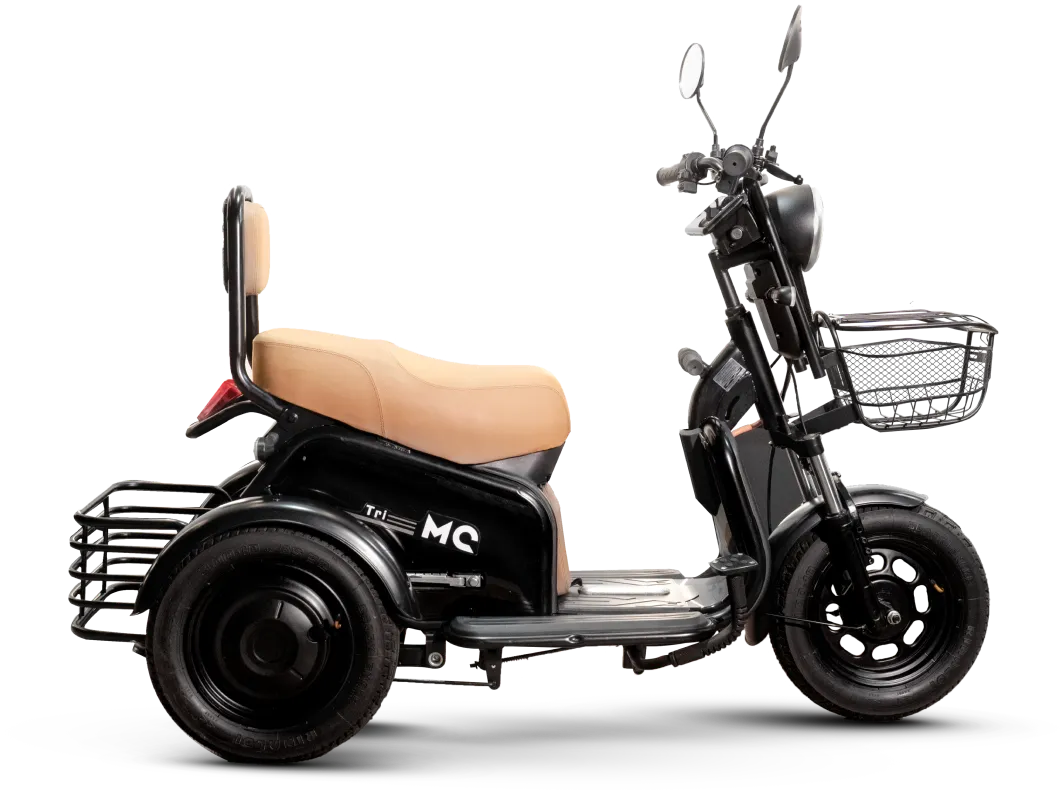 JOY TRI 600W — triciclo elétrico MotoChefe em Bauru